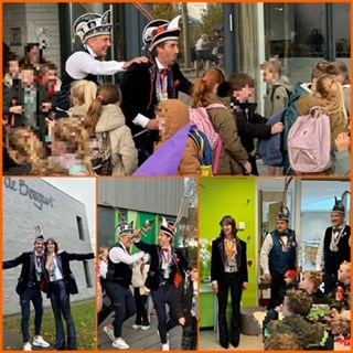 Prins Tommy en Prinses Resy zetten carnaval in op De Boogurt.